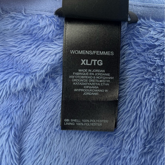 The North Face Osito Women's Fleece Full Zip Plush Jacket - Blue XL - Picture 11 of 12